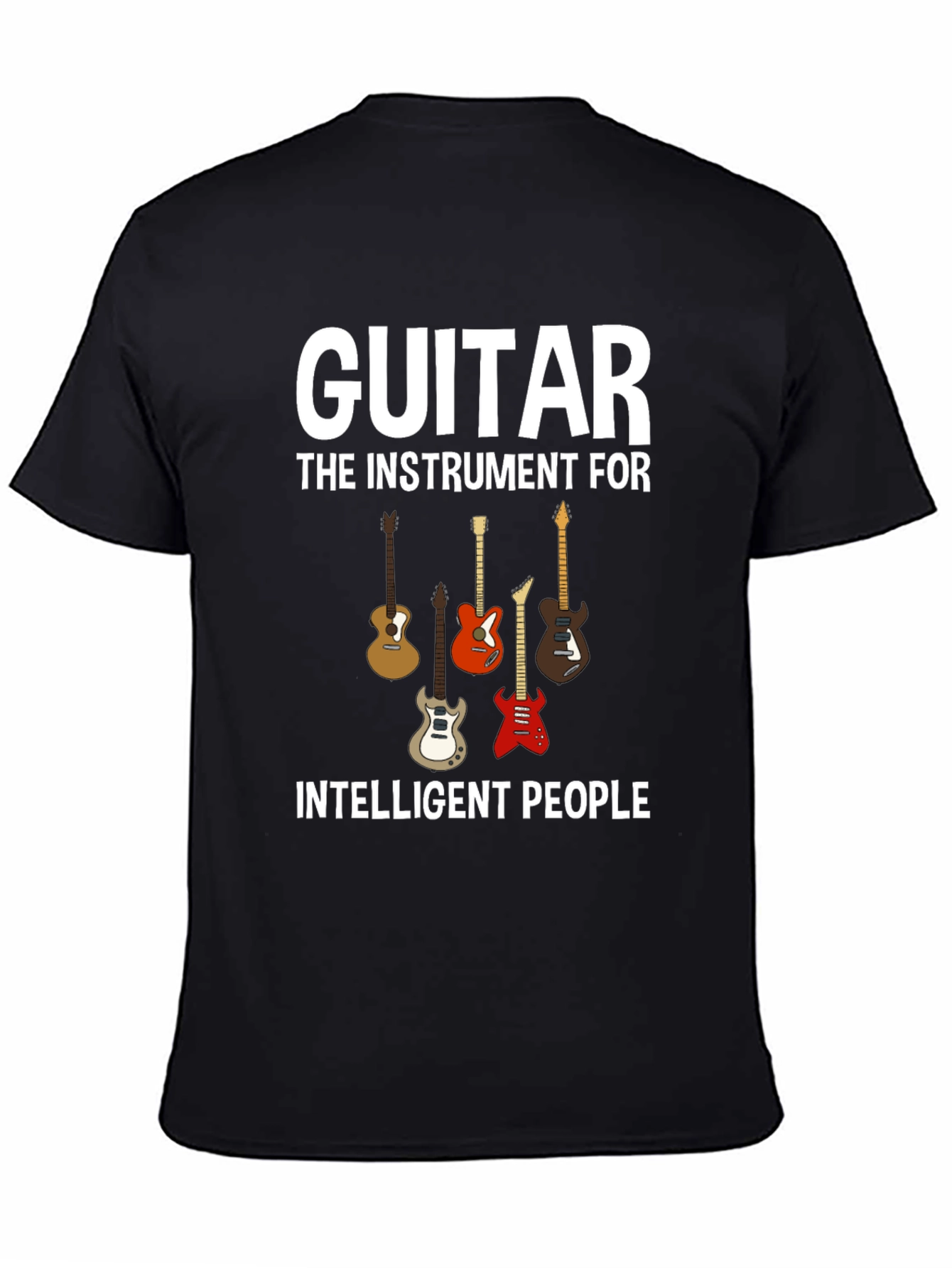 Guitar Lover T-Shirt - Intelligent People