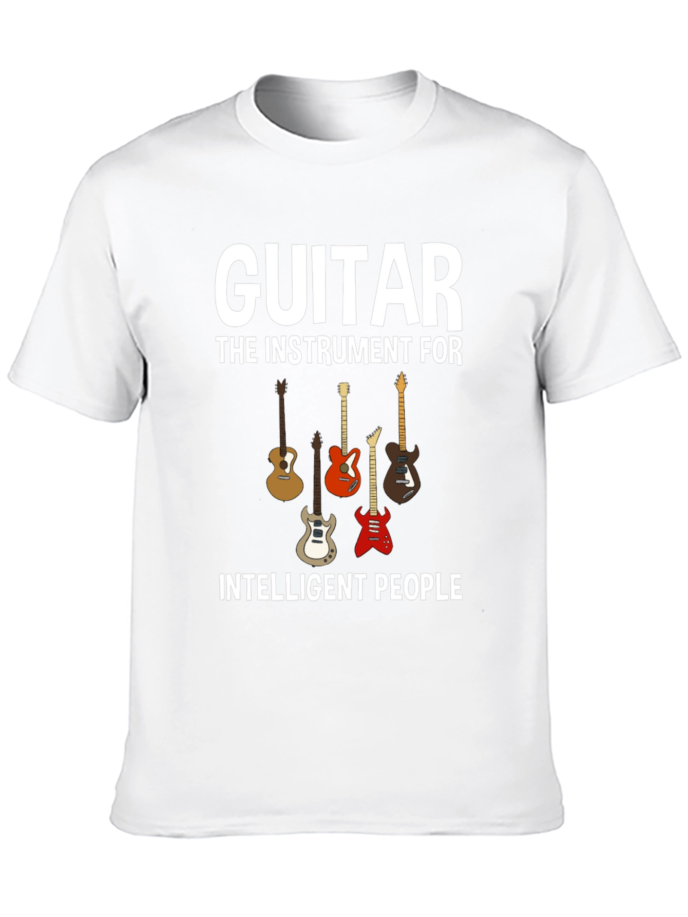 Guitar Lover T-Shirt - Intelligent People