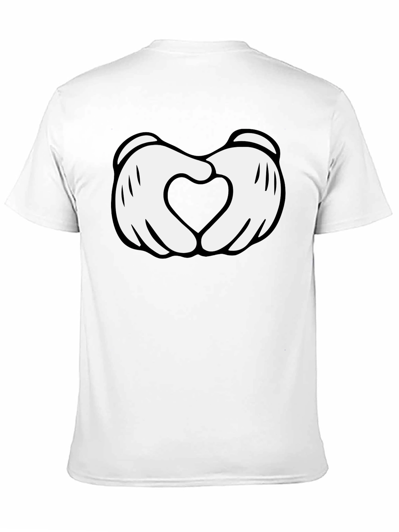Heart Hands Graphic Tee - Soft Cotton Blend