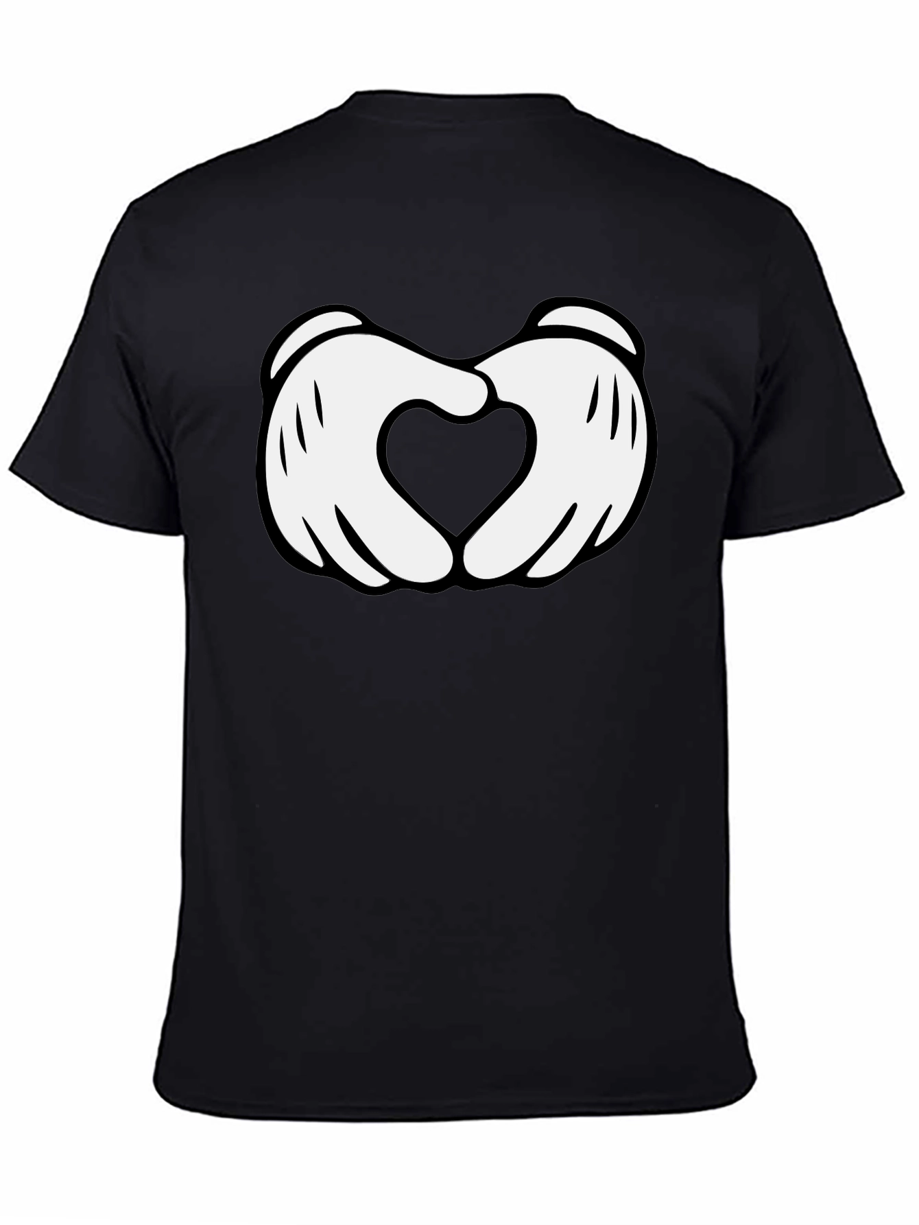 Heart Hands Graphic Tee - Soft Cotton Blend