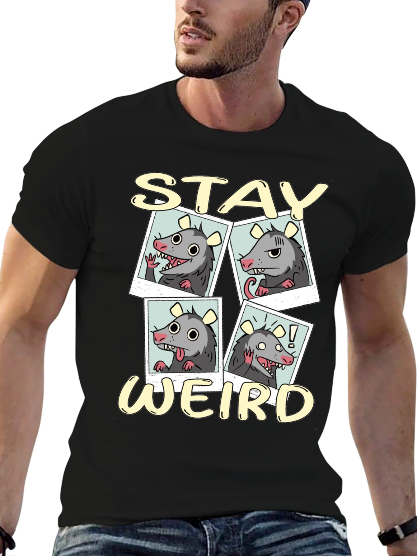 Stay Weird Opossum T-Shirt
