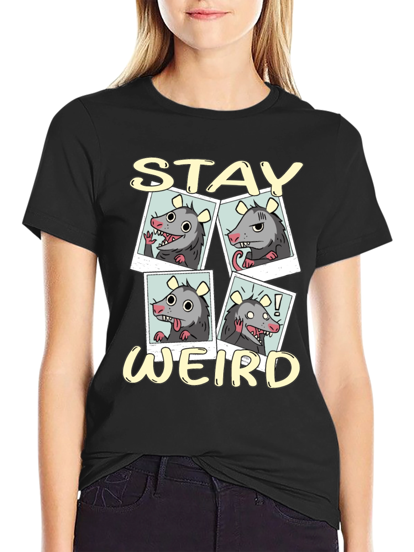 Stay Weird Opossum T-Shirt