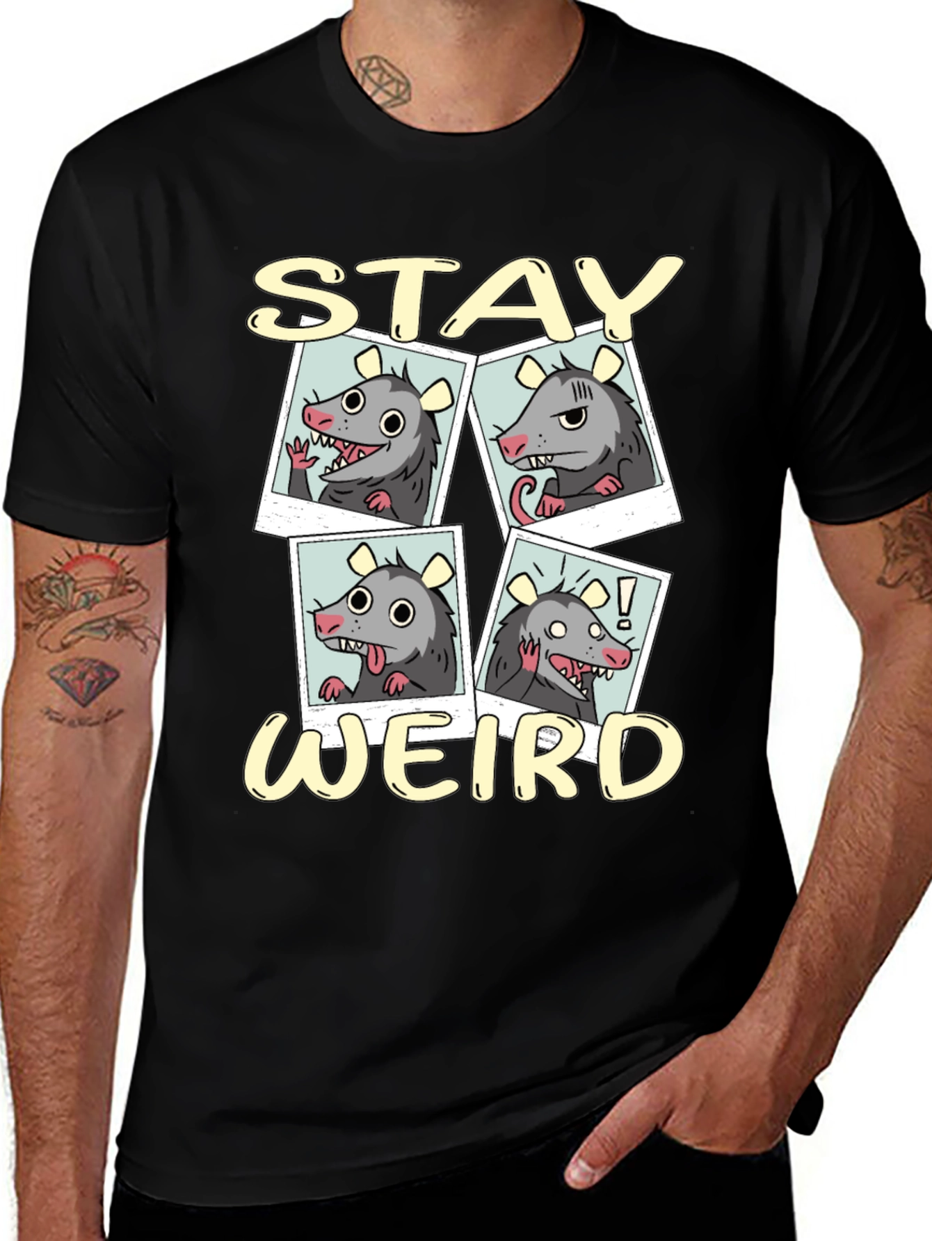Stay Weird Opossum T-Shirt