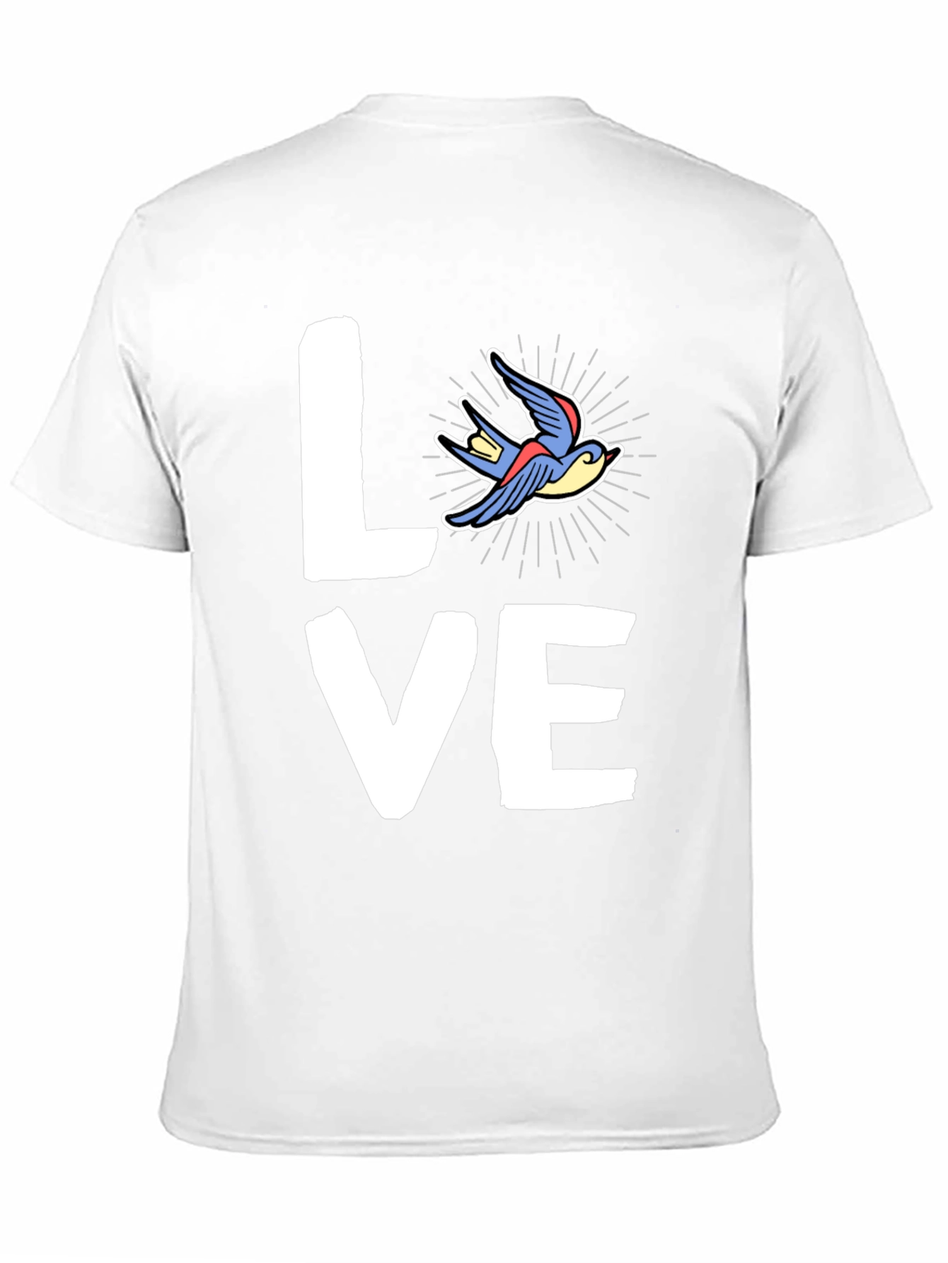 Love Bird Graphic Tee - Casual Style
