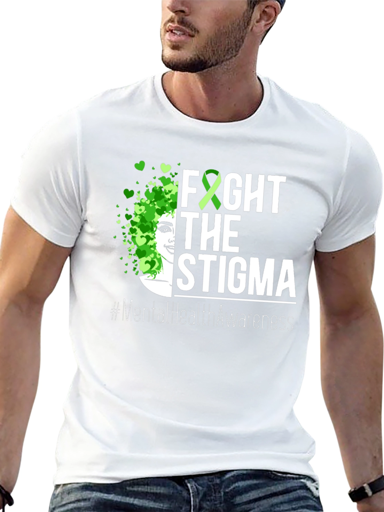 Fight the Stigma Mental Health Awareness Tee
