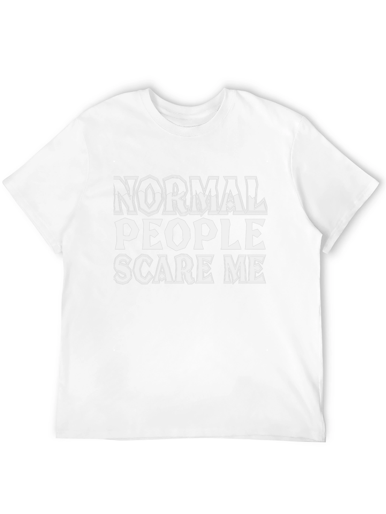 Normal People Scare Me Graphic Tee