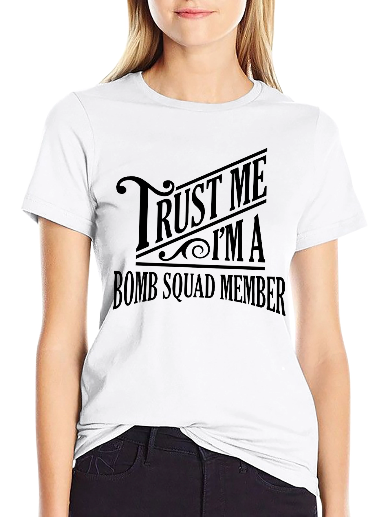 Trust Me Im A Bomb Squad Member Graphic Tee