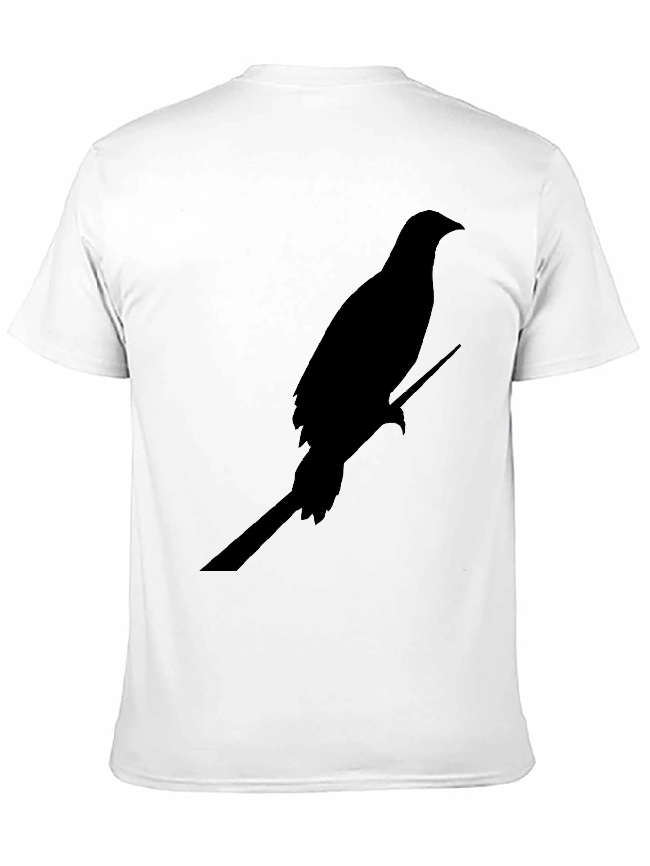 Raven Silhouette Black T-Shirt