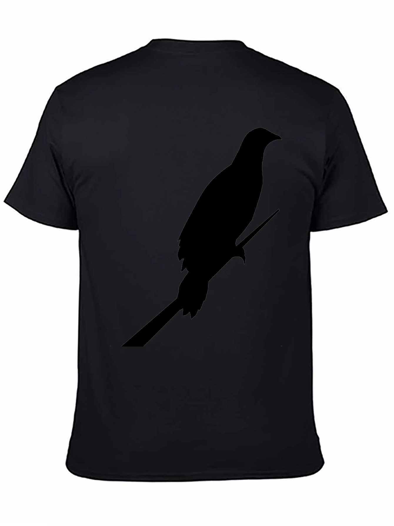 Raven Silhouette Black T-Shirt