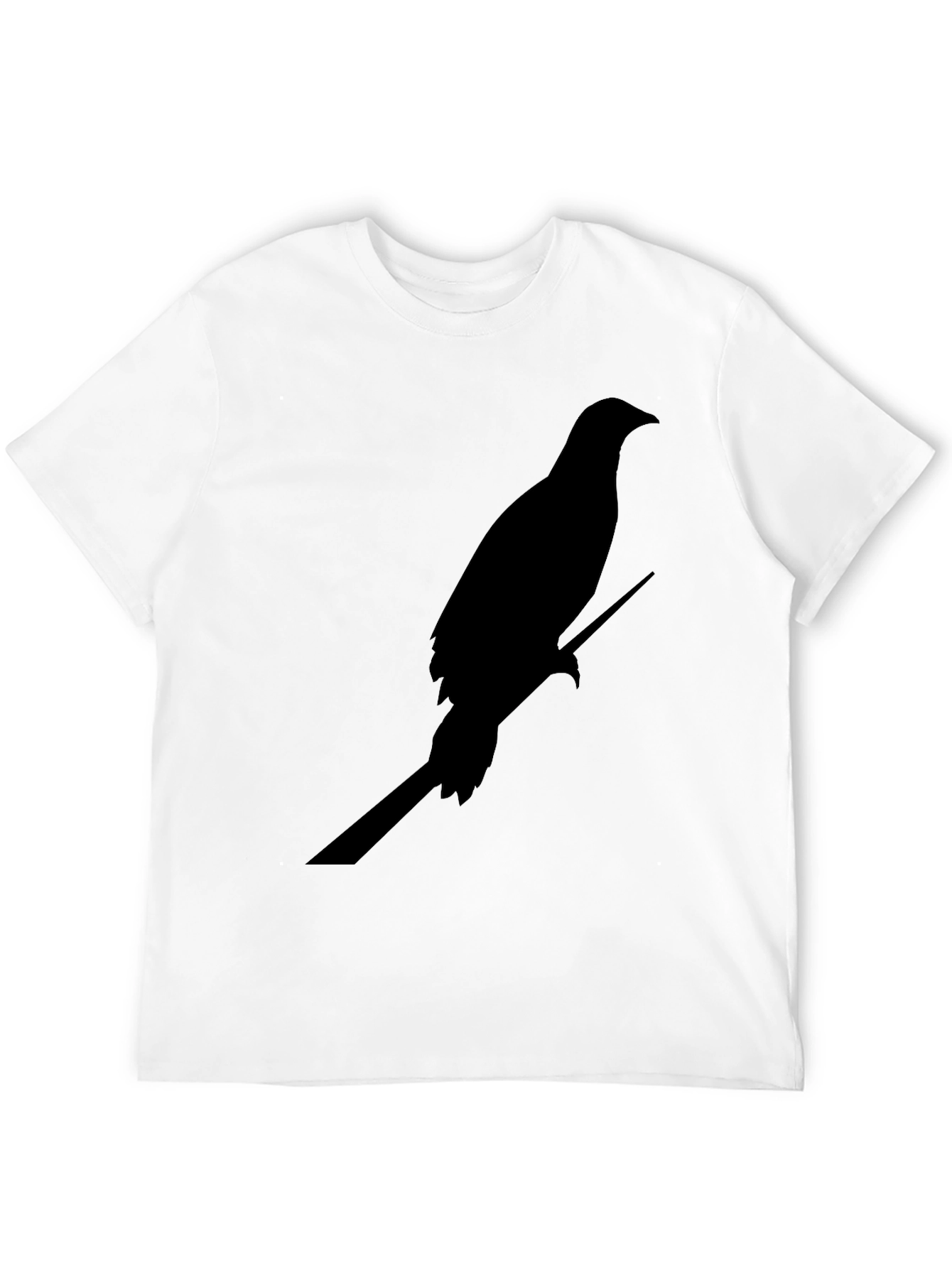Raven Silhouette Black T-Shirt