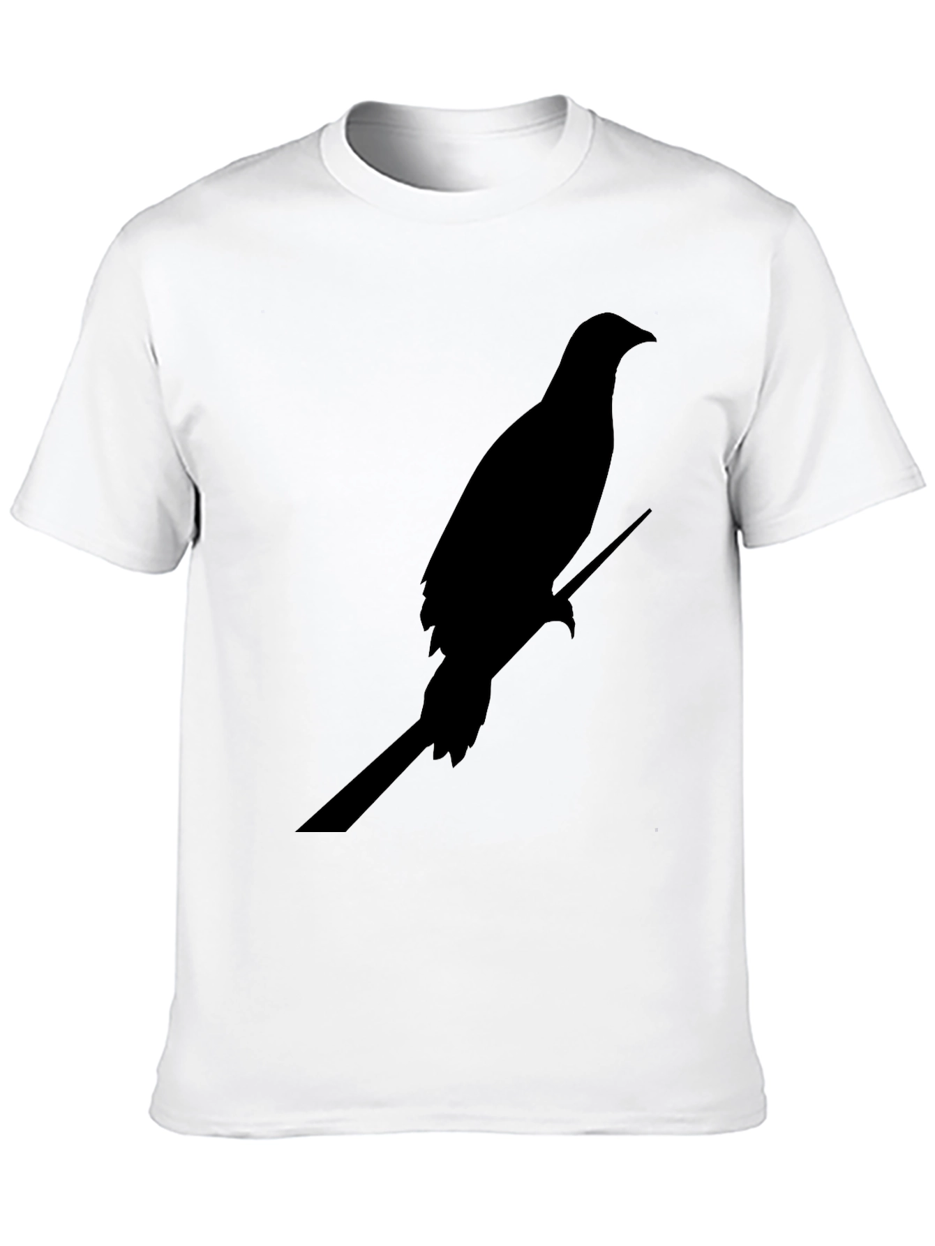 Raven Silhouette Black T-Shirt