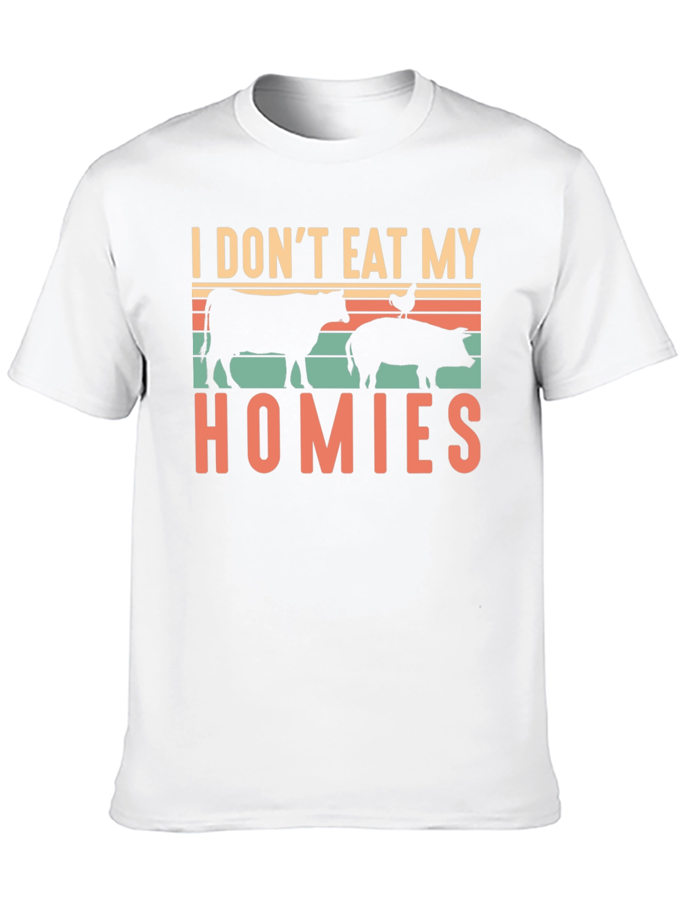 I Dont Eat My Homies Vegan T-Shirt