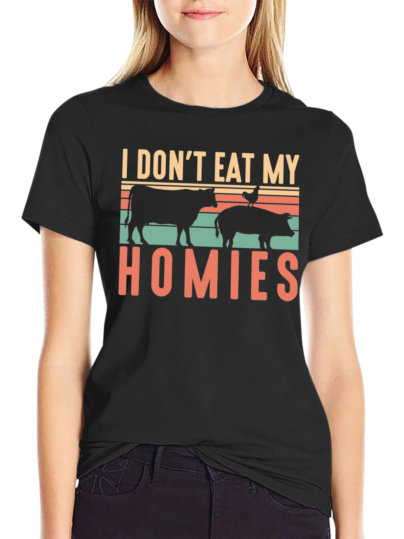 I Dont Eat My Homies Vegan T-Shirt