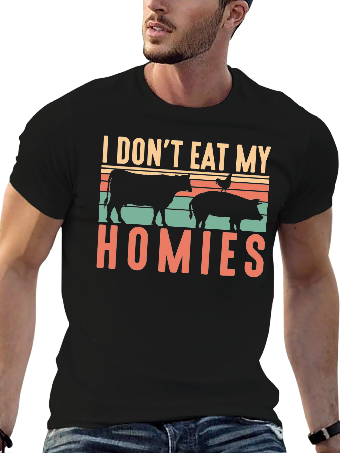 I Dont Eat My Homies Vegan T-Shirt