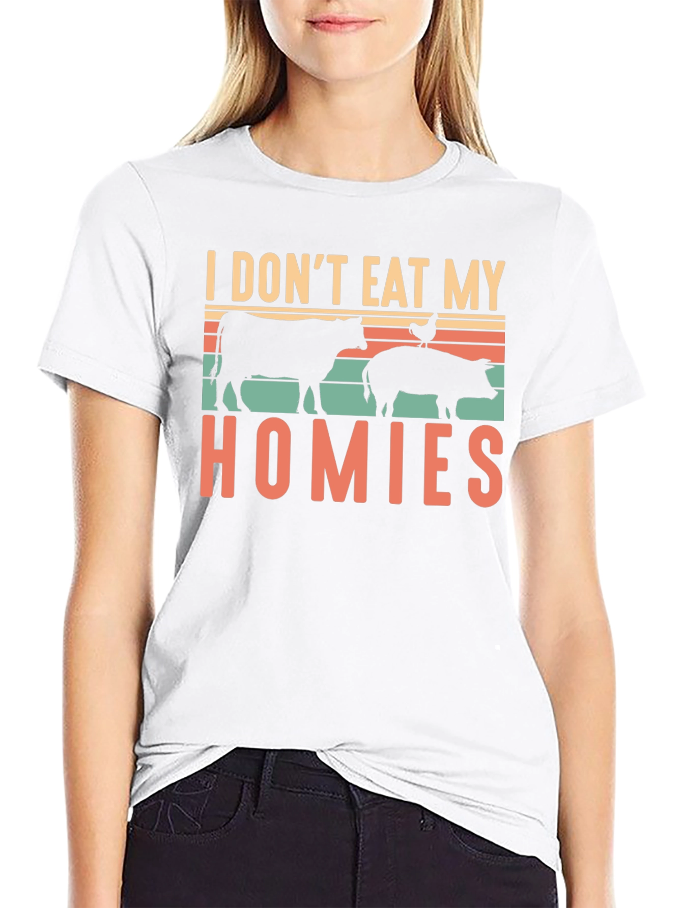 I Dont Eat My Homies Vegan T-Shirt