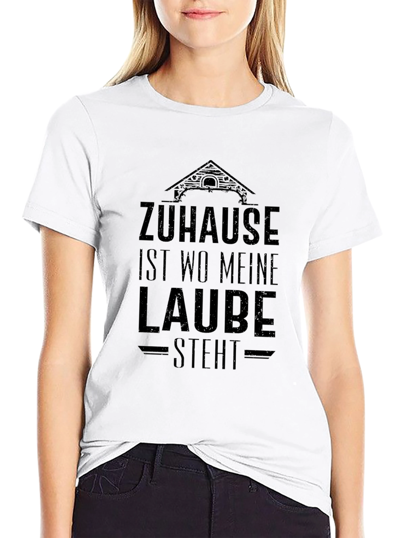 Zuhause Ist Wo Meine Laube Steht T-Shirt