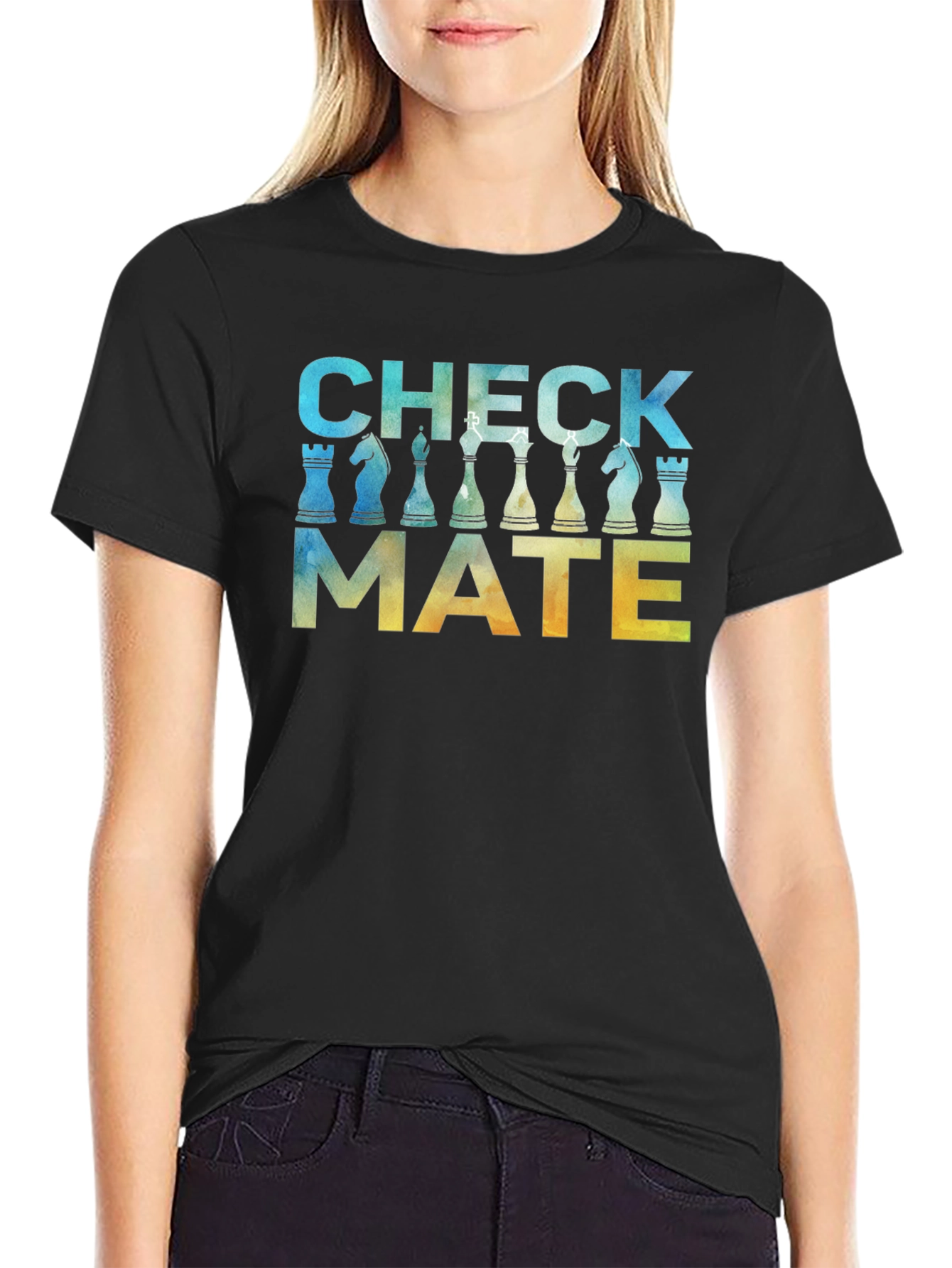 Checkmate Chess Piece T-Shirt - Stylish Graphic Tee
