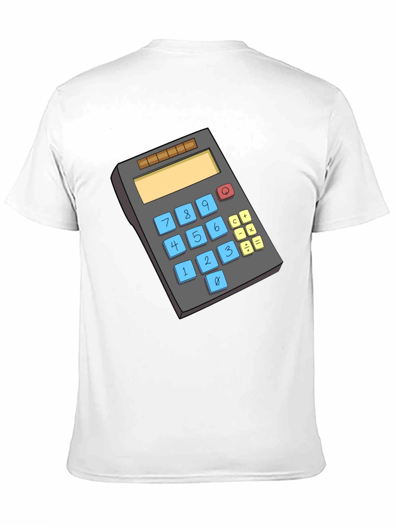 Calculator Graphic Tee - Black T-Shirt