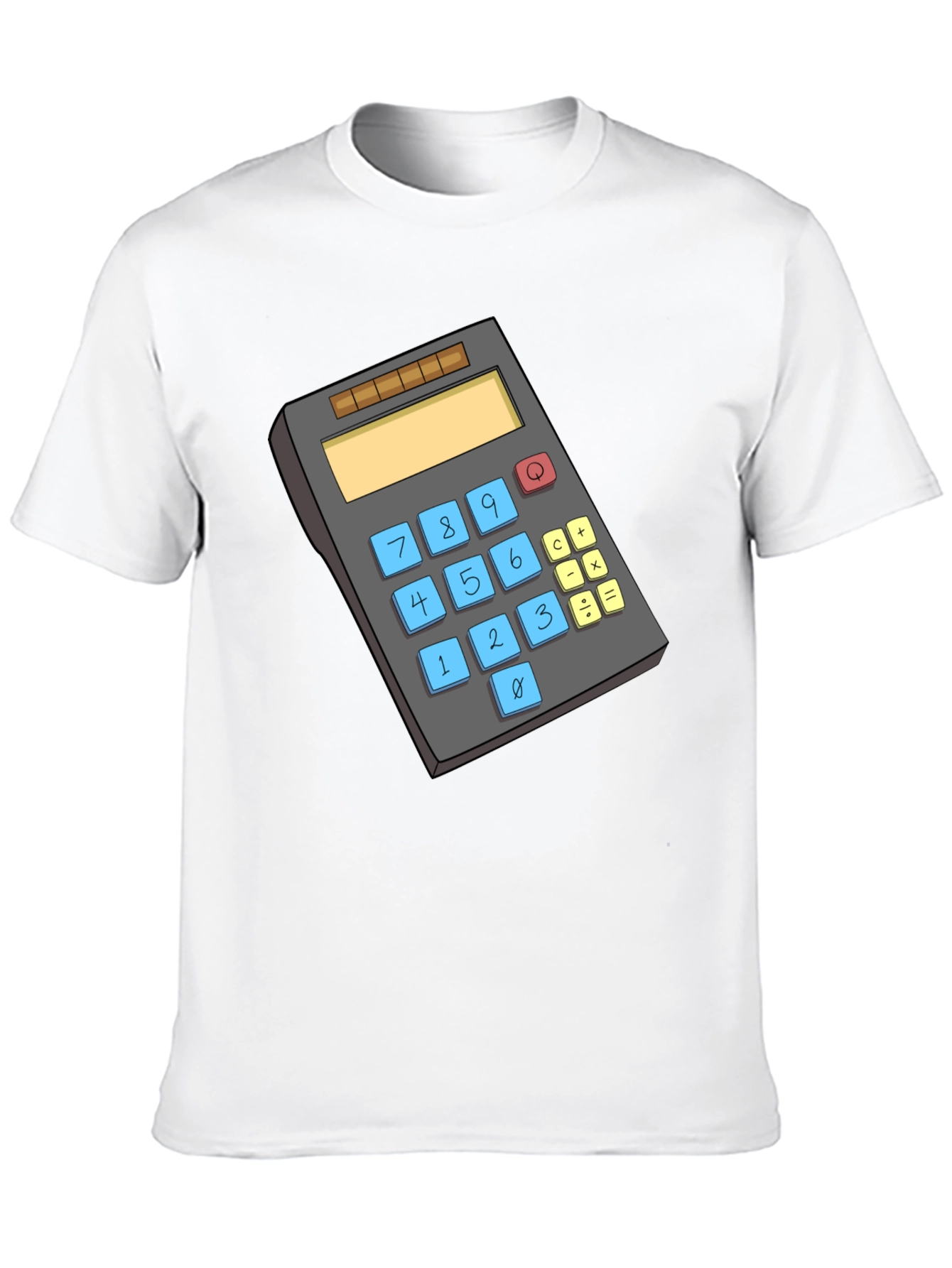 Calculator Graphic Tee - Black T-Shirt
