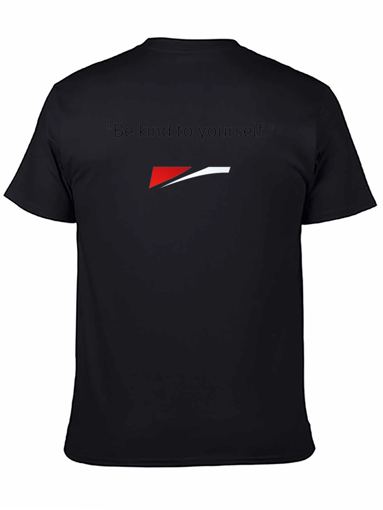 Kind to Yourself Black Graphic Tee