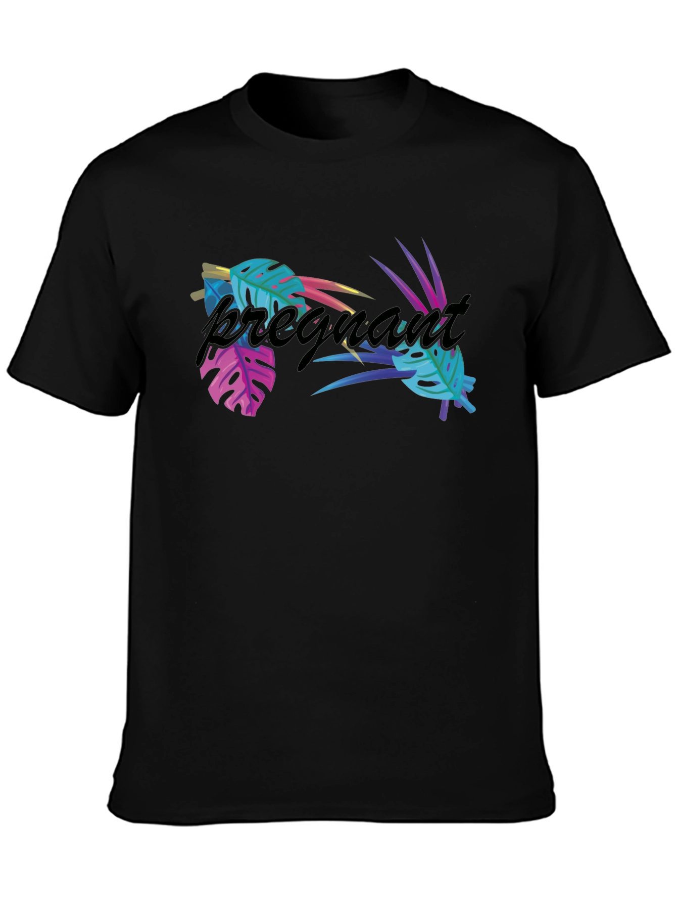 Tropical Pregnant T-Shirt