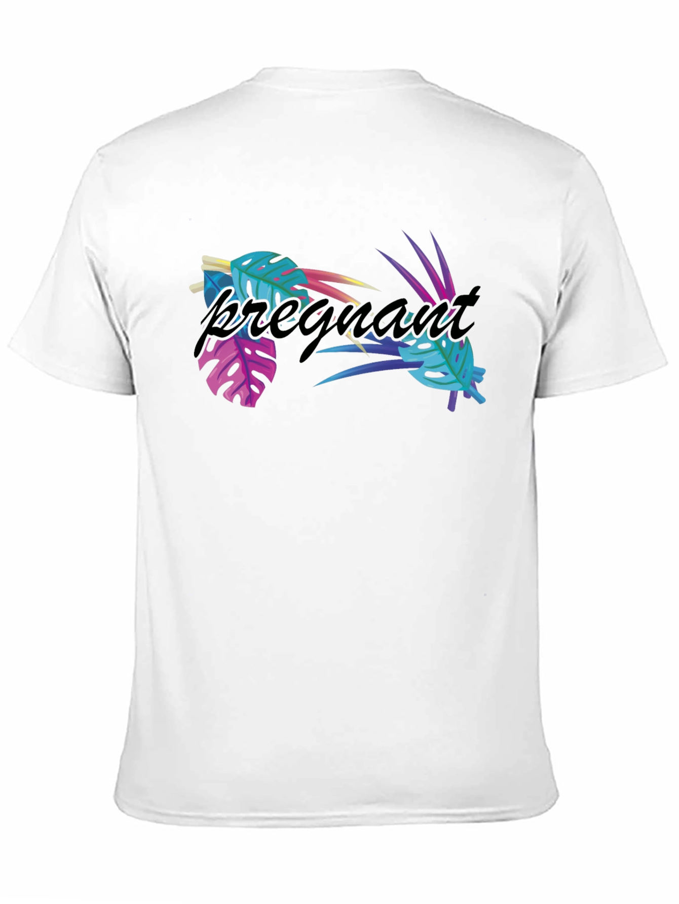 Tropical Pregnant T-Shirt