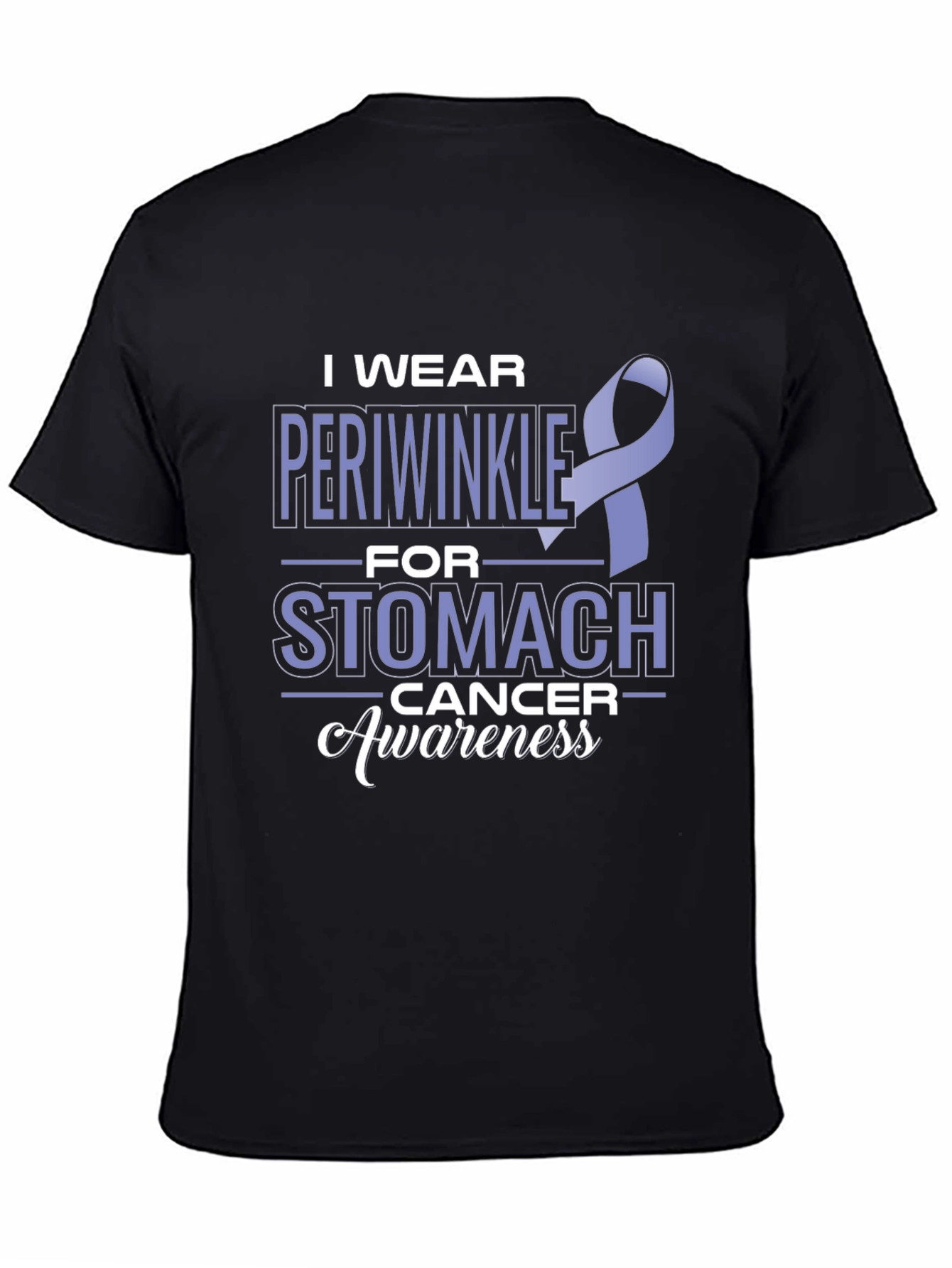 Periwinkle Stomach Cancer Awareness T-Shirt