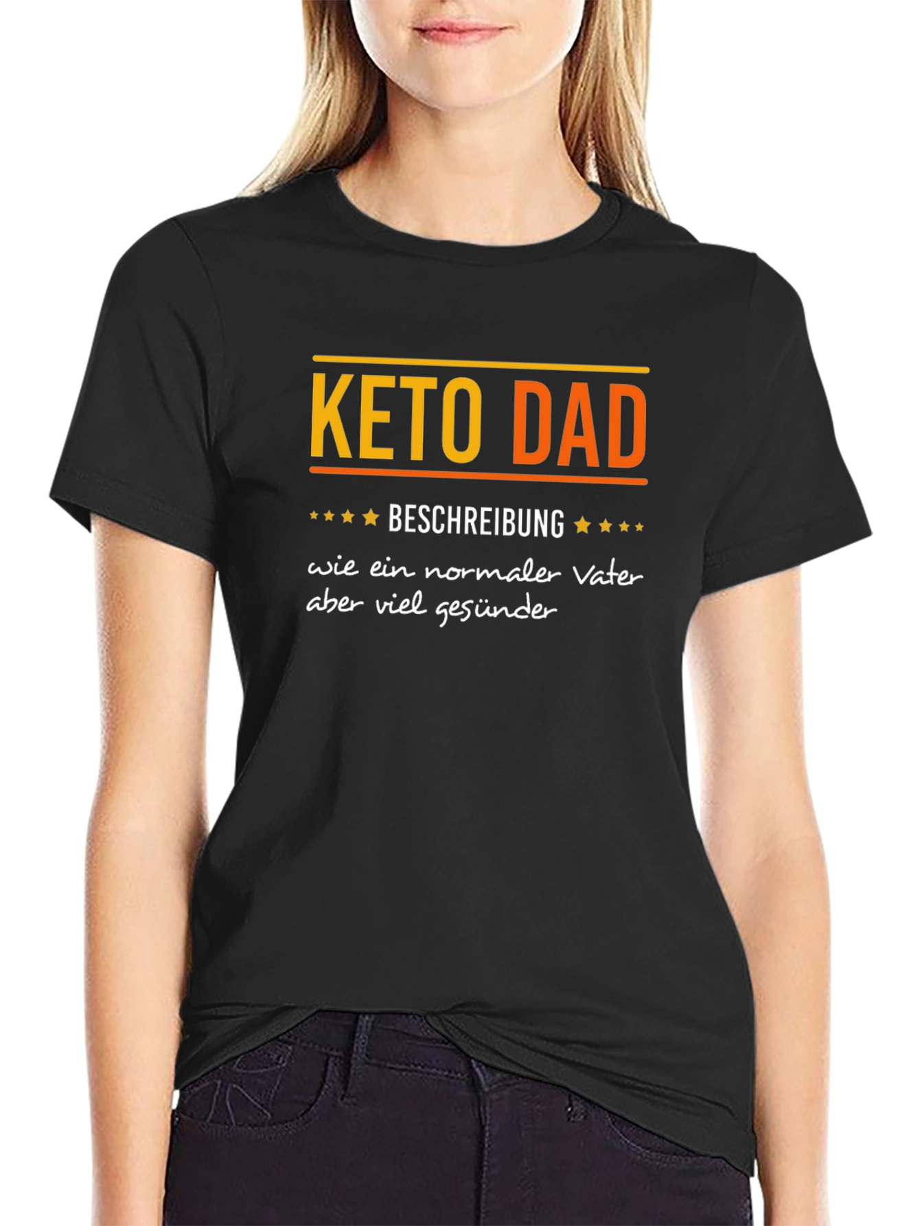 Keto Dad T-Shirt - Fun and Healthy