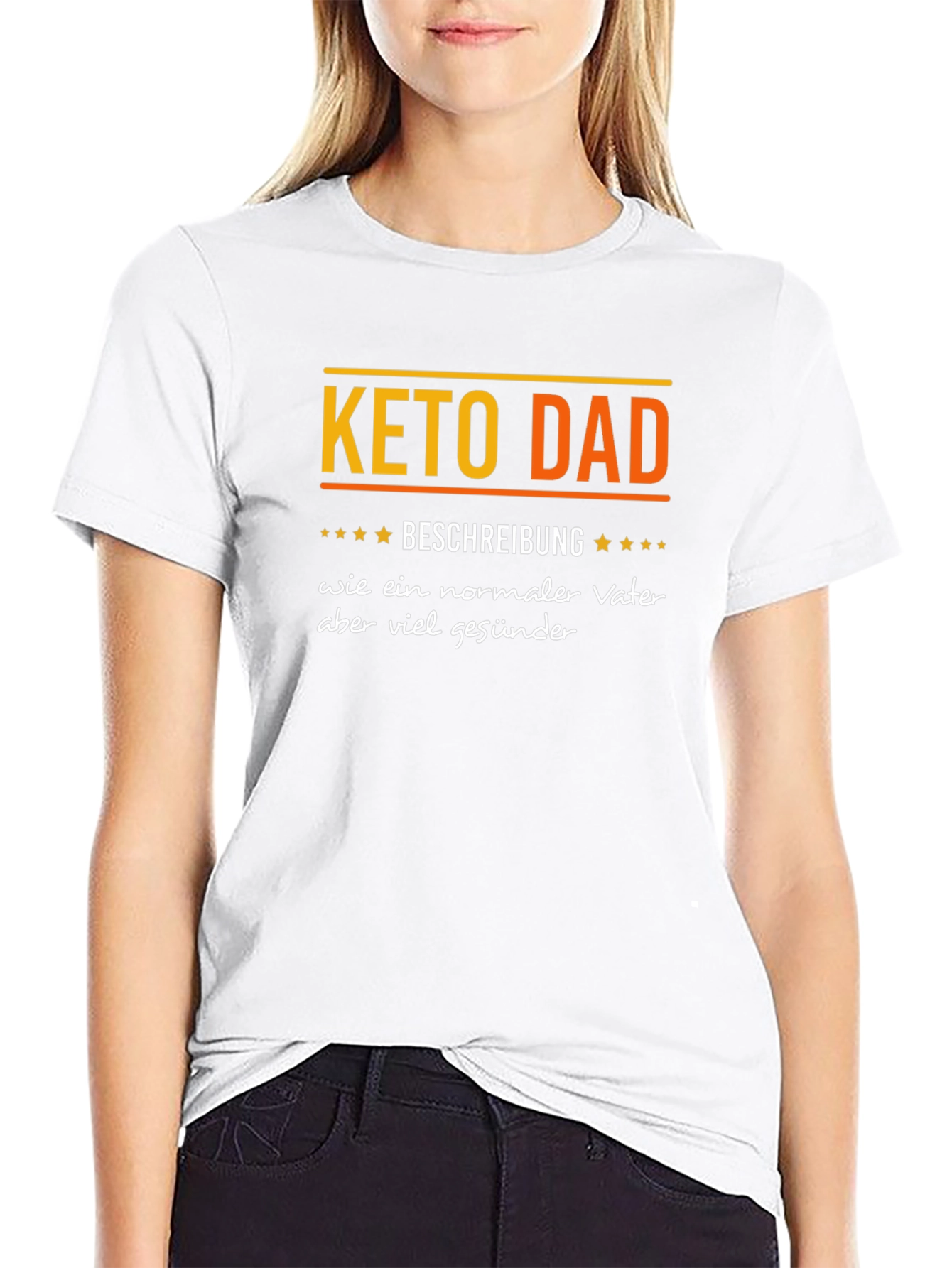 Keto Dad T-Shirt - Fun and Healthy