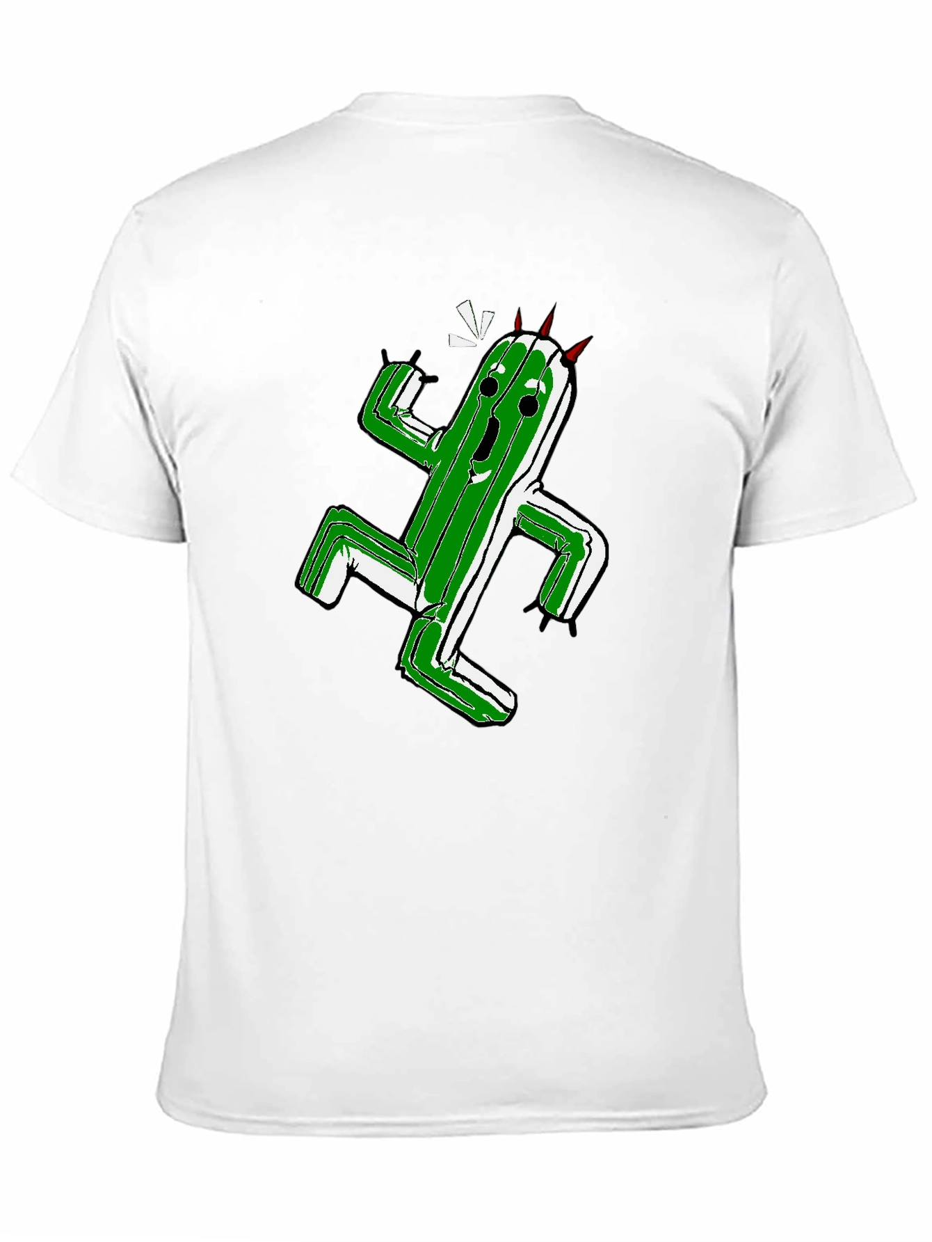 Cactuar Graphic T-Shirt - Black Cotton Tee