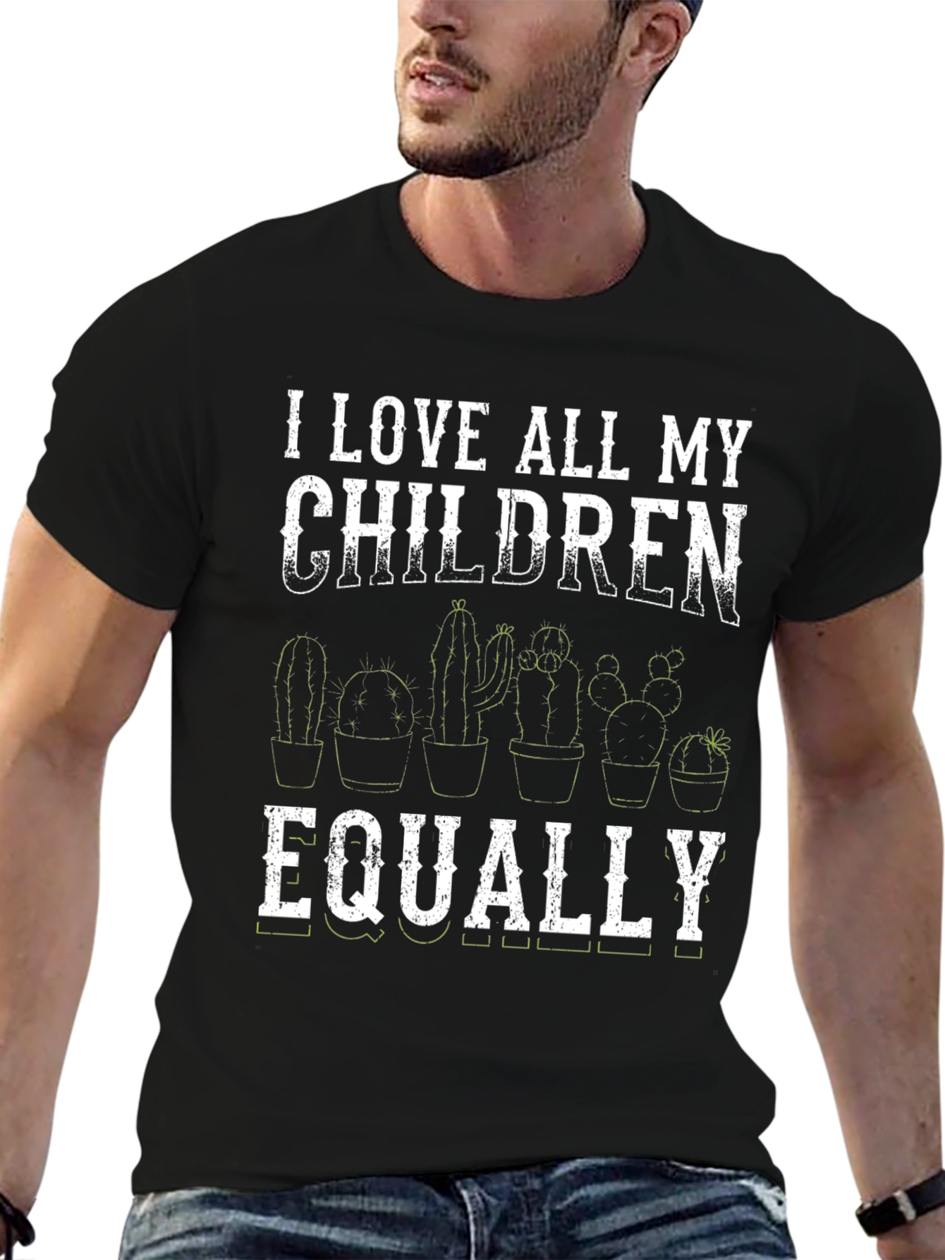I Love All My Children Equally Cactus T-Shirt