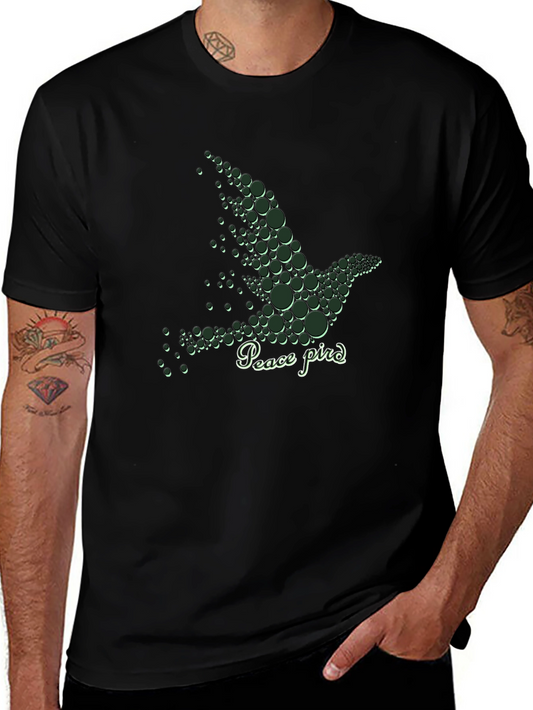 Peace Bird Graphic Tee - Stylish Comfort