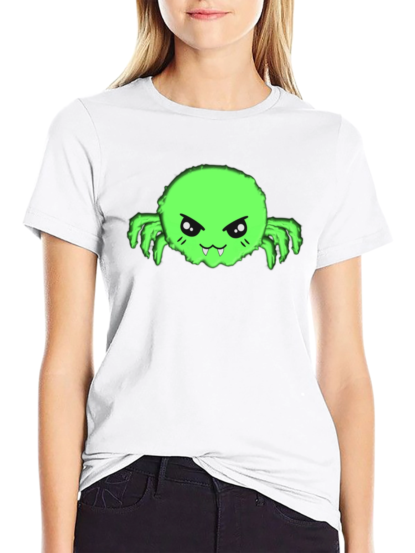 Fun Green Monster Graphic Tee