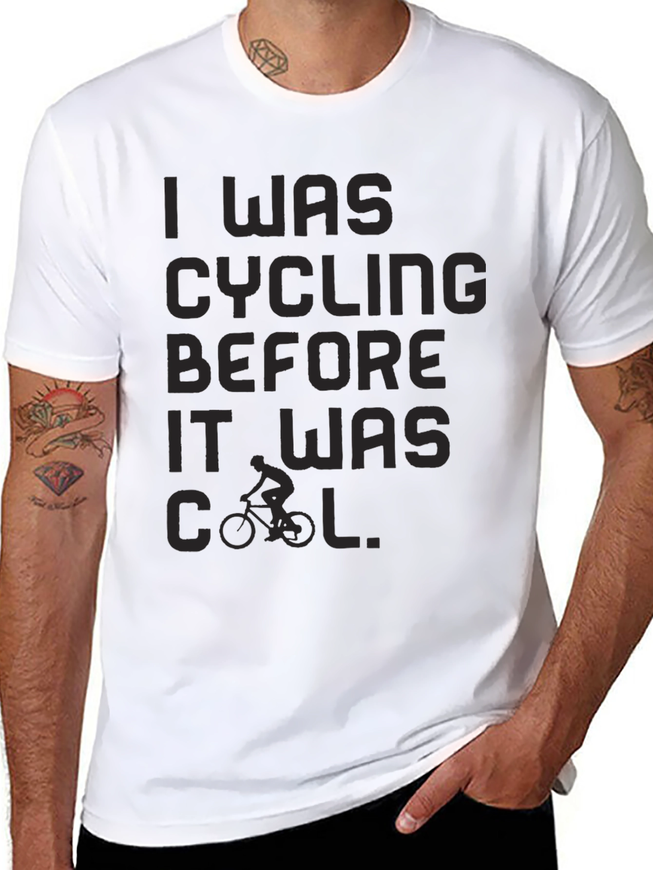 I Was Cycling Before It Was Cool T-Shirt