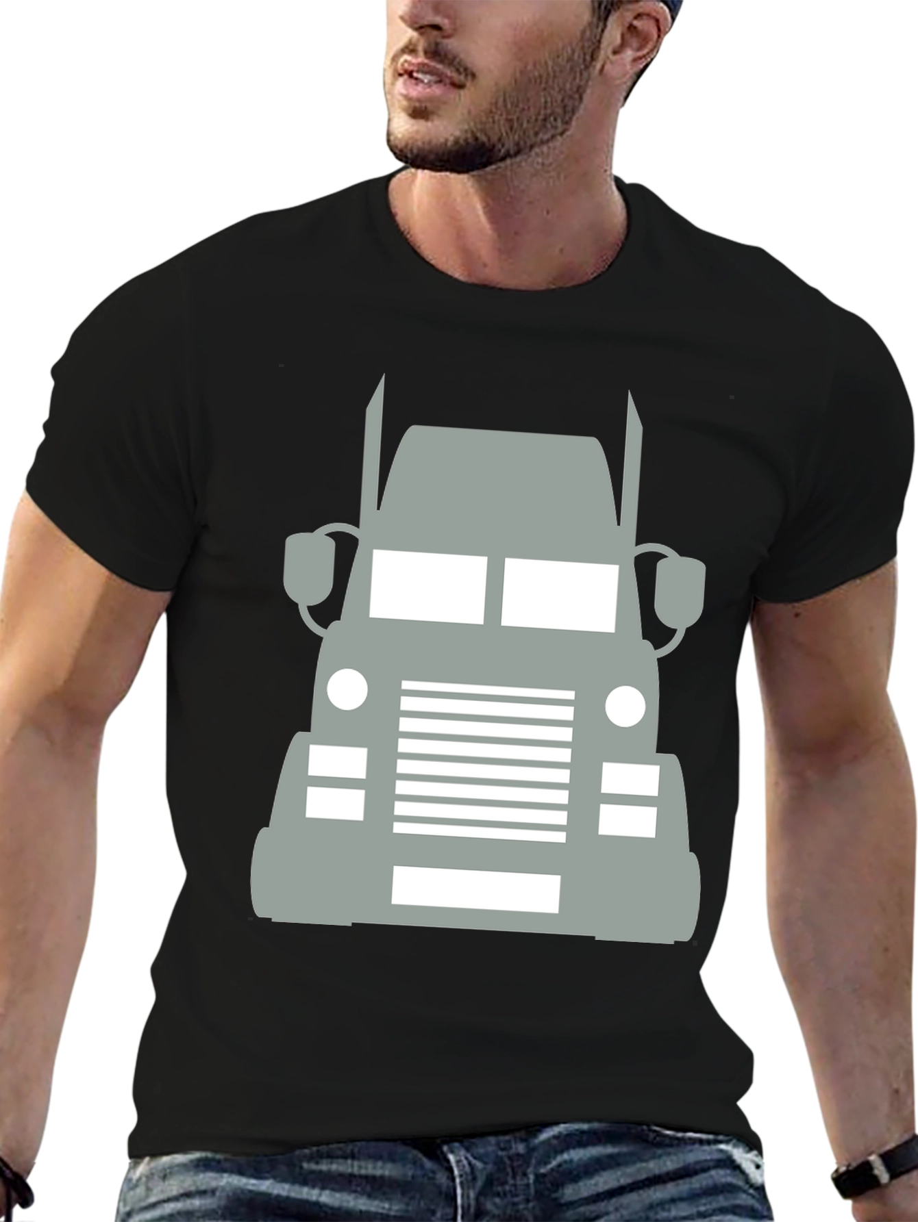 Truck Graphic Tee - Modern Style