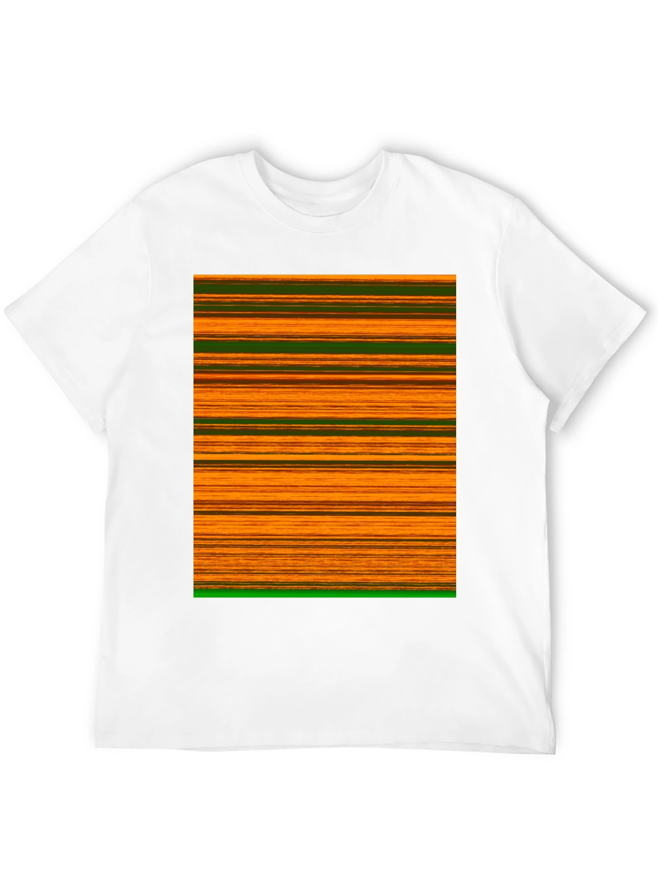 Striped Graphic Tee