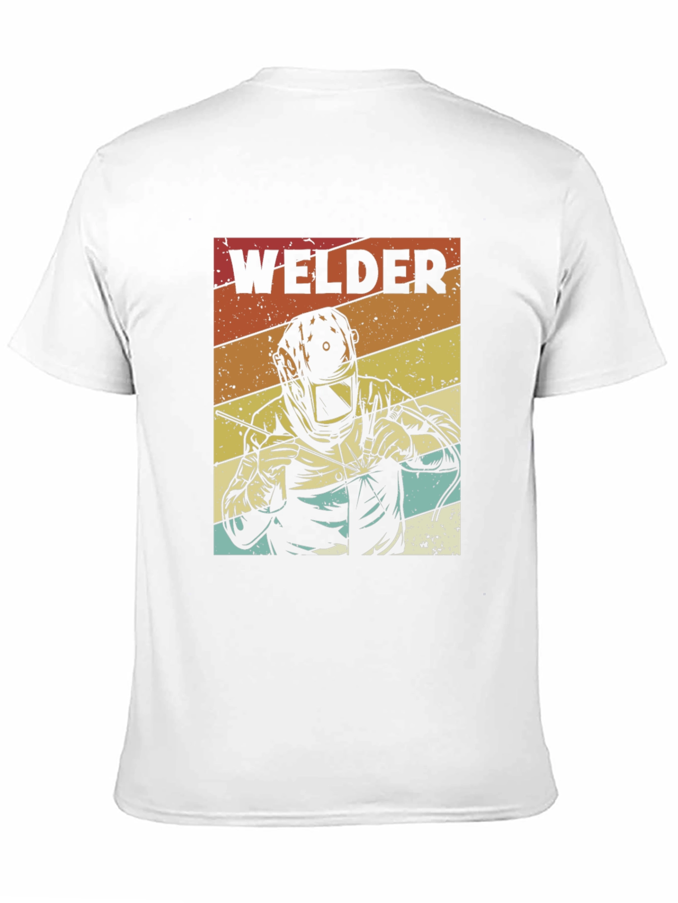 Welder Retro Style Graphic T-Shirt
