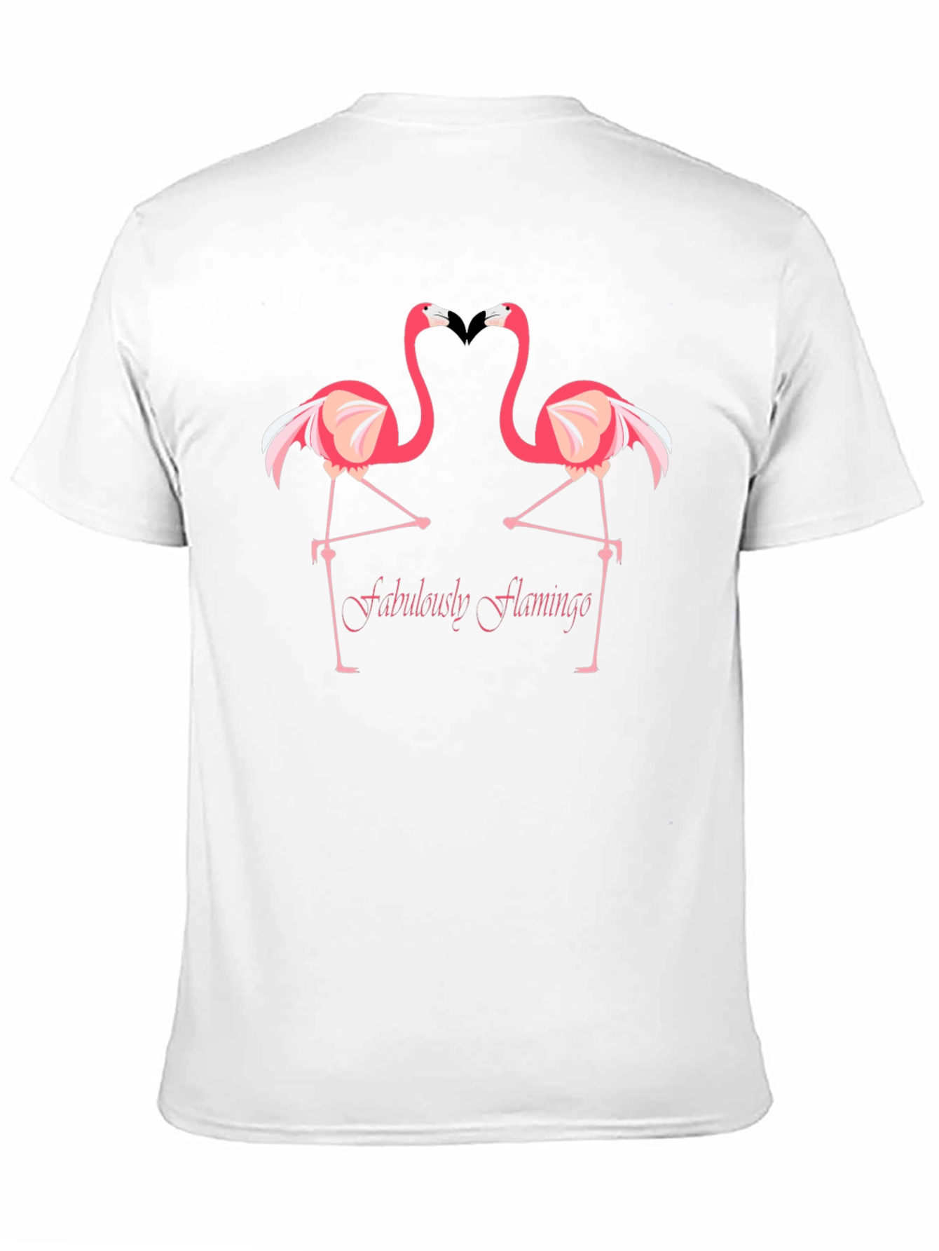 Fabulously Flamingo Graphic Tee - Black