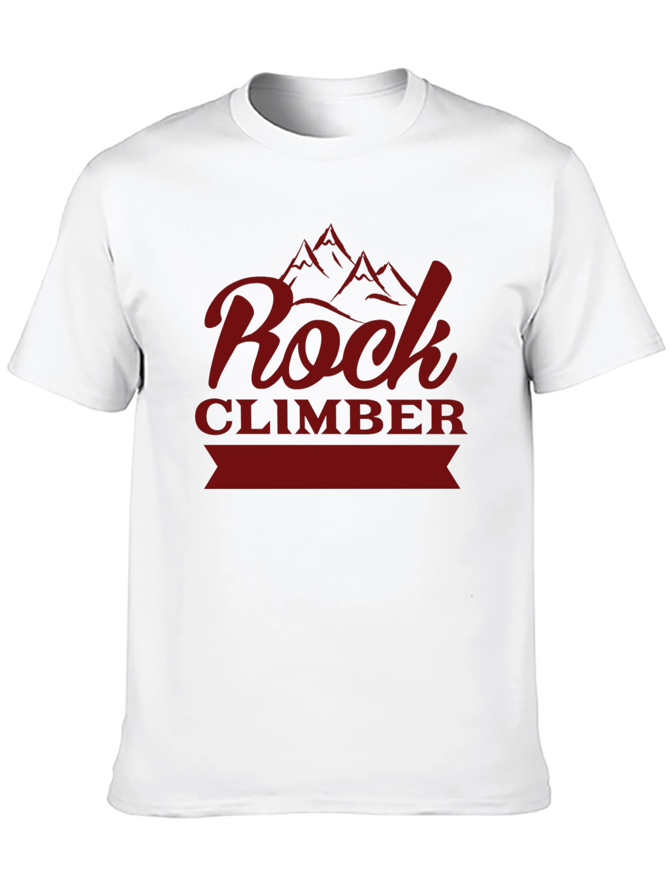 Rock Climber Graphic Tee - Black