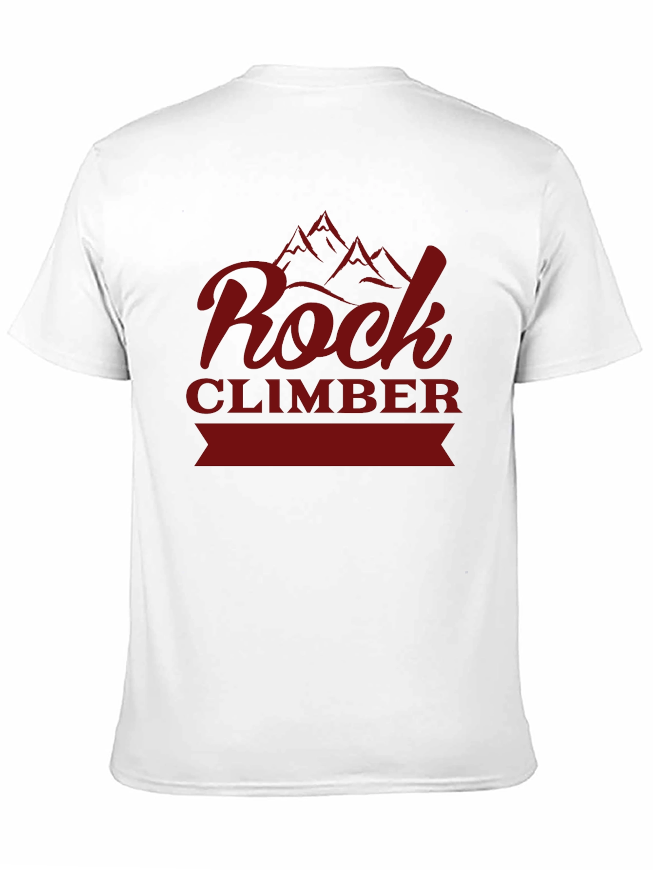 Rock Climber Graphic Tee - Black