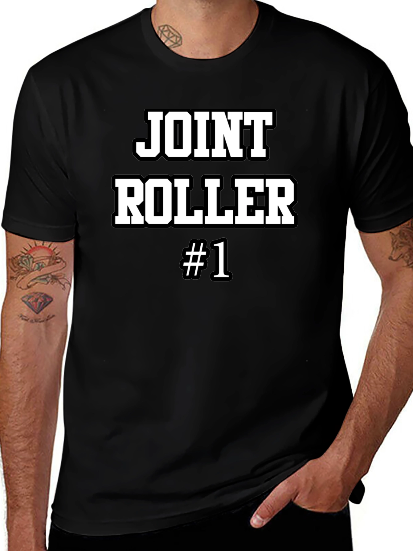 Joint Roller #1 - Funny Graphic T-Shirt