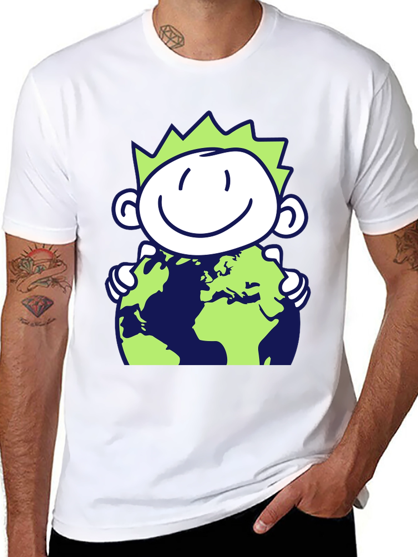 Earth Hugger T-Shirt - Unisex Crew Neck Tee
