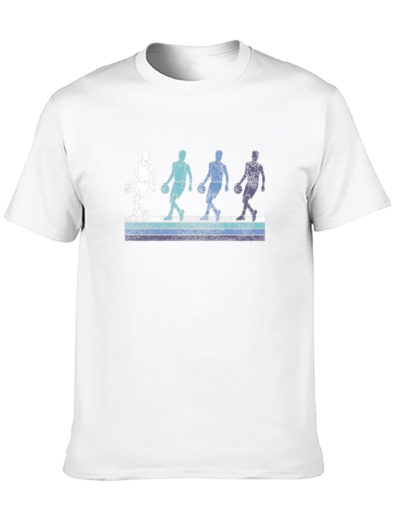 Cool Basketball Player Graphic T-Shirt