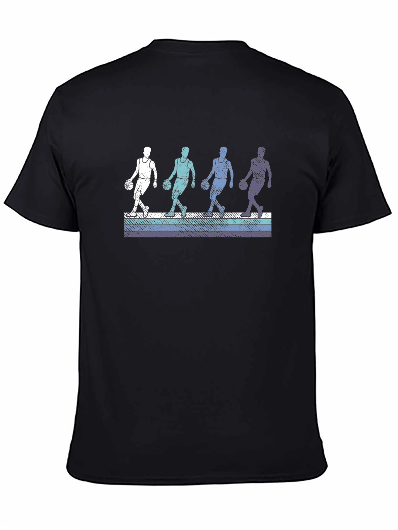 Cool Basketball Player Graphic T-Shirt