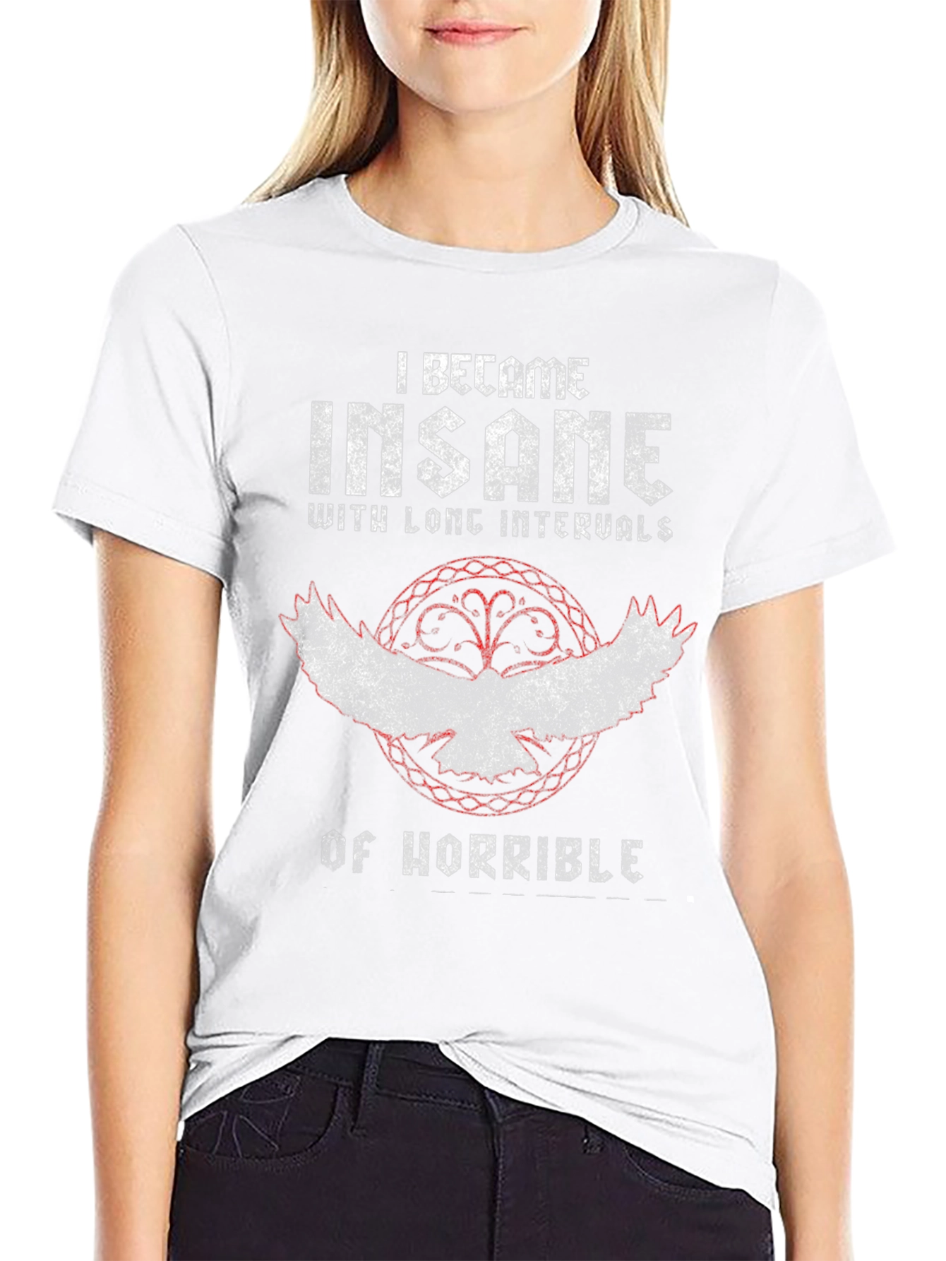 Insane Intervals Graphic Tee - Black Cotton T-Shirt