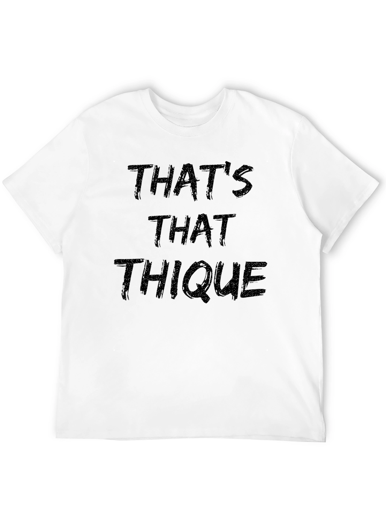 Thats That Thique Black T-Shirt