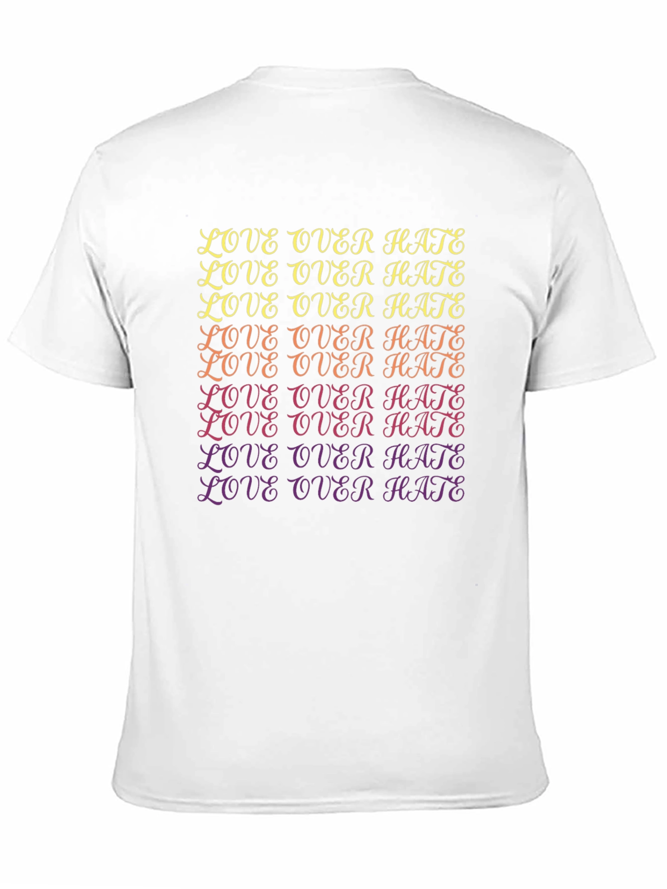 Love Over Hate Graphic Tee