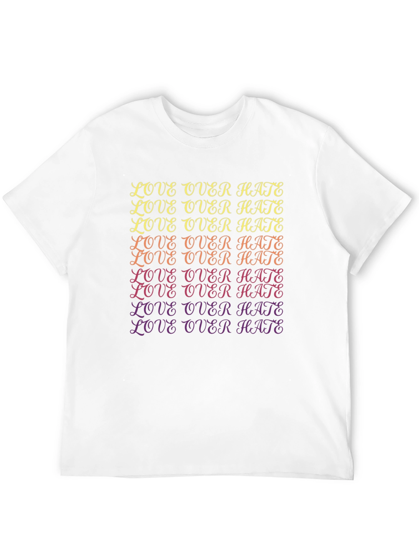 Love Over Hate Graphic Tee
