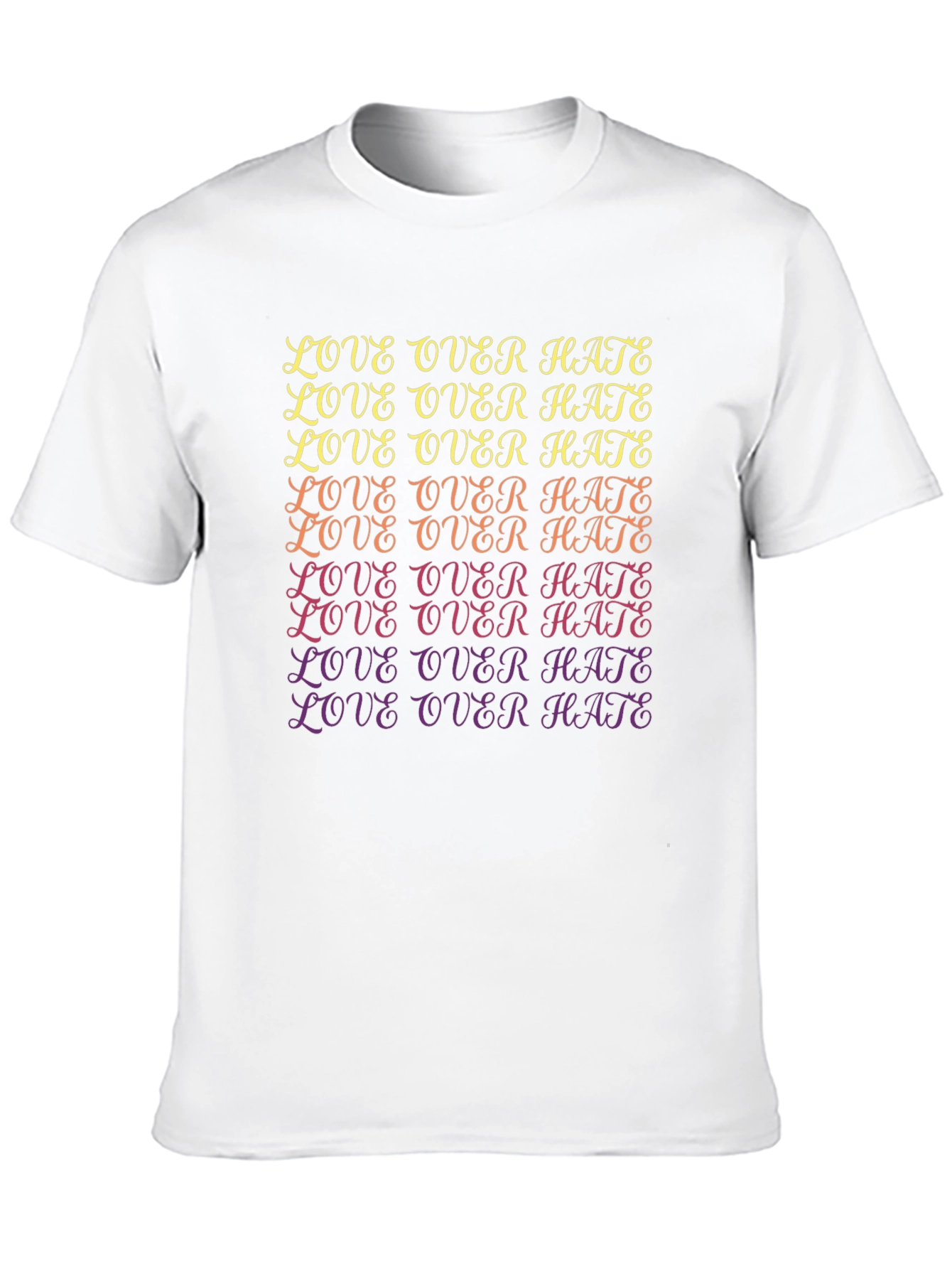 Love Over Hate Graphic Tee