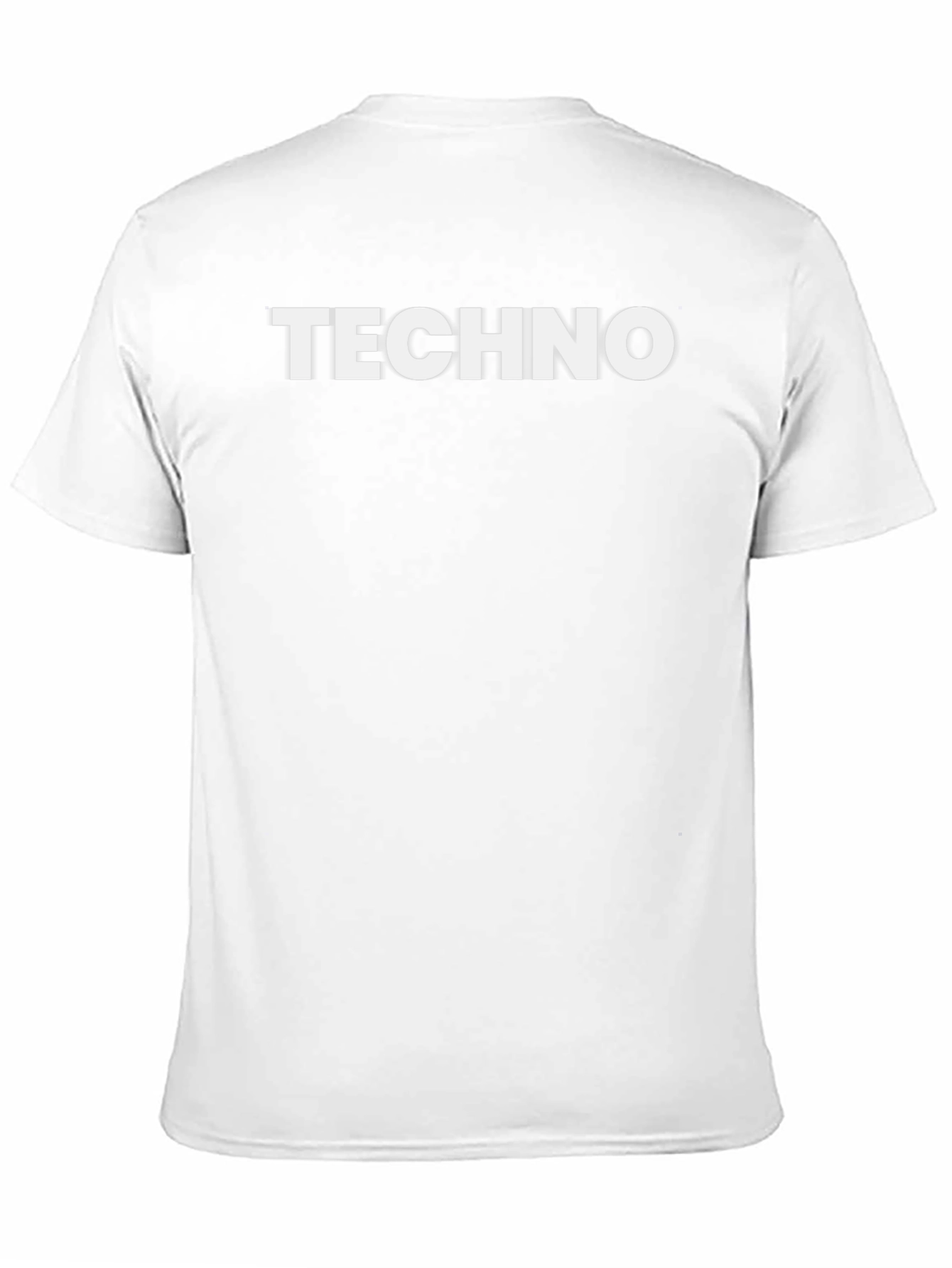 Techno Black T-Shirt - Bold Graphic Tee